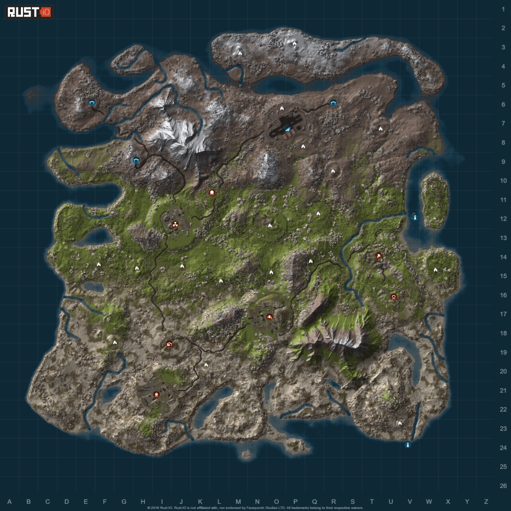 Зеленая карта раст где. Карта Rust 2021. Карта Rust 2022. Карта раст со2. Пещеры в раст на карте.